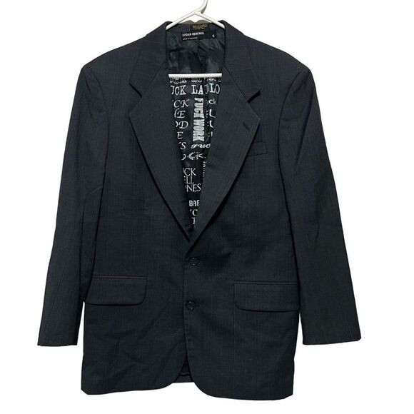 Urban Renewal Oscar de la Renta Men's Suit Coat Blazer Size 38R Small - Picture 1 of 10